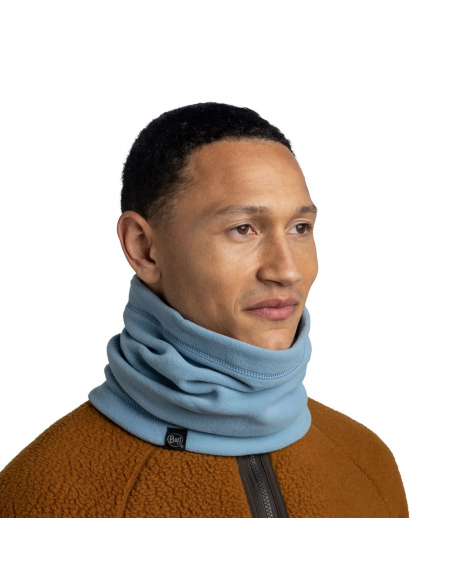 Scarves Buff Polar Neckwarmer Solid Lake Blue