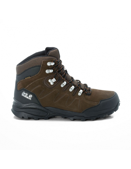 Boots - Hiking Shoes Jack Wolfskin Men's Refugio Texapore Mid Brown