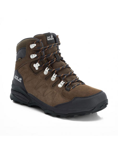 Boots - Hiking Shoes Jack Wolfskin Men's Refugio Texapore Mid Brown