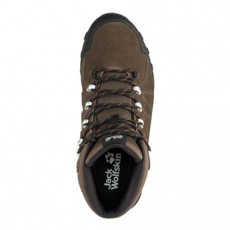 Boots - Hiking Shoes Jack Wolfskin Men's Refugio Texapore Mid Brown