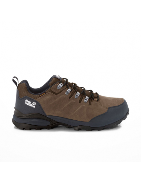 Boots - Hiking Shoes Jack Wolfskin Men's Refugio Texapore Low Brown