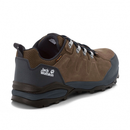 Boots - Hiking Shoes Jack Wolfskin Men's Refugio Texapore Low Brown
