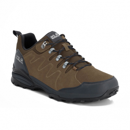 Boots - Hiking Shoes Jack Wolfskin Men's Refugio Texapore Low Brown