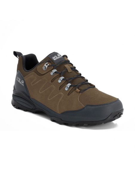 Boots - Hiking Shoes Jack Wolfskin Men's Refugio Texapore Low Brown