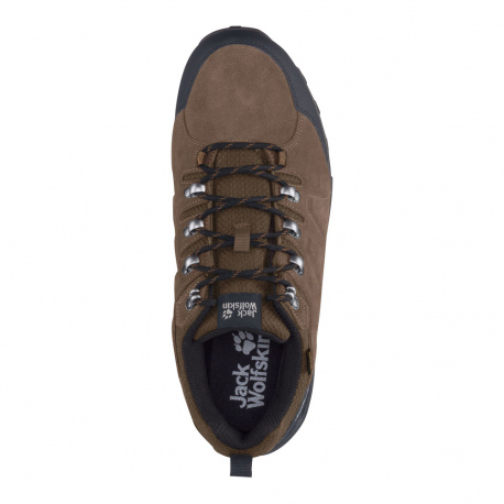 Boots - Hiking Shoes Jack Wolfskin Men's Refugio Texapore Low Brown