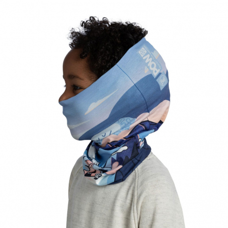 Φουλάρια - Κασκόλ Buff Kids Original POW Riam Blue