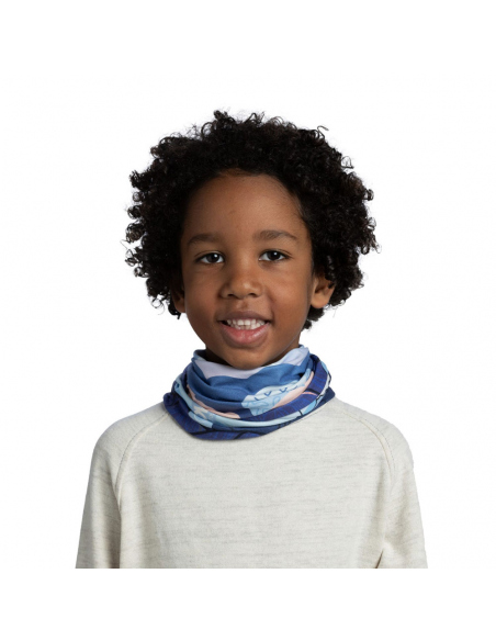 Φουλάρια - Κασκόλ Buff Kids Original POW Riam Blue