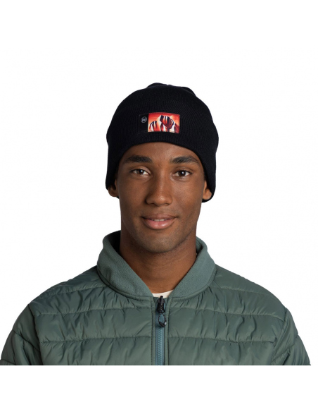 Σκούφοι Buff Knitted Beanie Lilon Gem Black