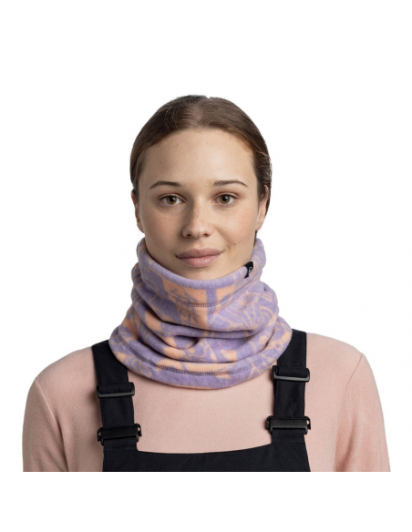Φουλάρια - Κασκόλ Buff Polar Prints Neckwarmer Leta Grape Ice