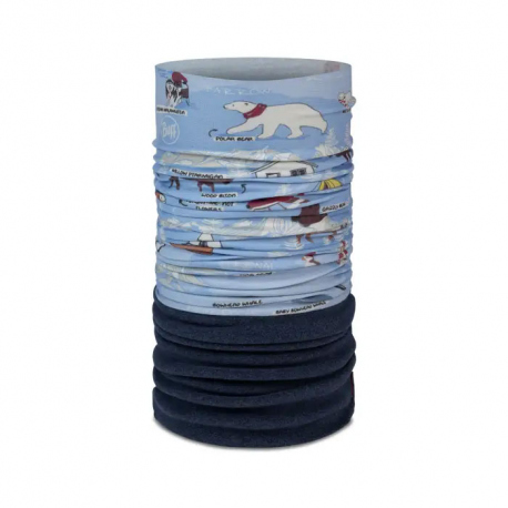 Φουλάρια - Κασκόλ Buff Kids Polar Neckwear Imus Washed Blue