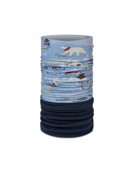 Φουλάρια - Κασκόλ Buff Kids Polar Neckwear Imus Washed Blue