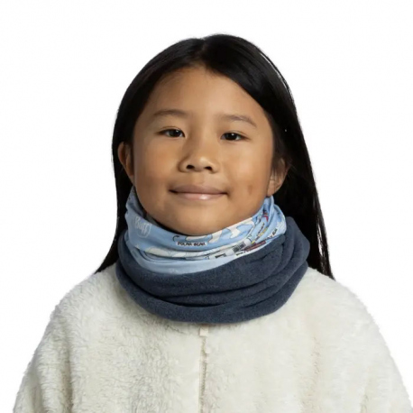 Φουλάρια - Κασκόλ Buff Kids Polar Neckwear Imus Washed Blue