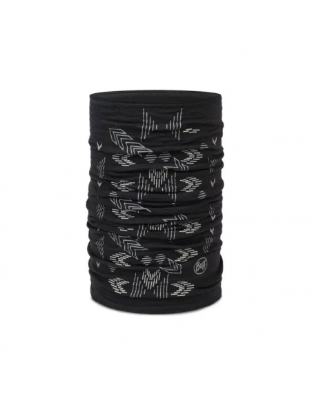 Scarves Buff Lightweight Merino Wool Vanyr Black