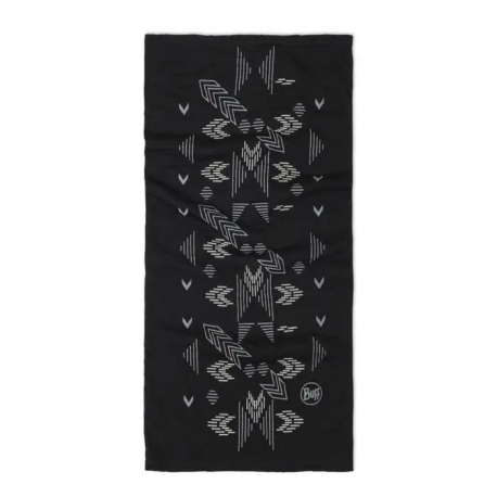 Scarves Buff Lightweight Merino Wool Vanyr Black