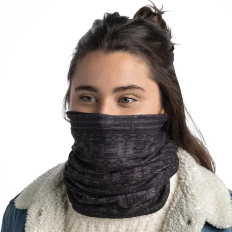 Scarves Buff Polar Reversible Neckwear Urid Black