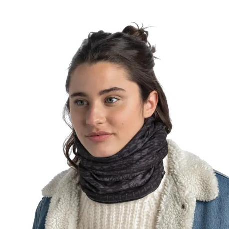 Scarves Buff Polar Reversible Neckwear Urid Black