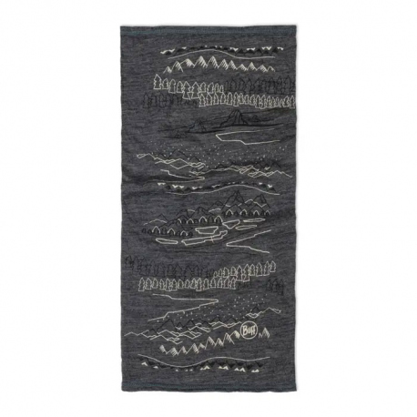 Φουλάρια - Κασκόλ Buff Lightweight Merino Wool Eirik Grey
