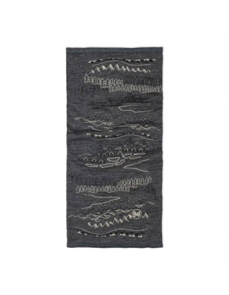 Φουλάρια - Κασκόλ Buff Lightweight Merino Wool Eirik Grey