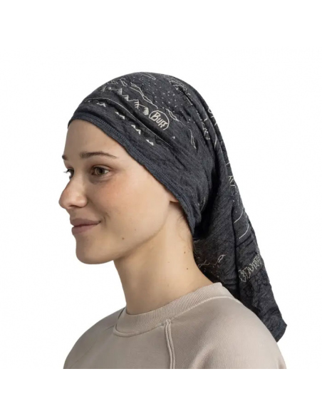 Φουλάρια - Κασκόλ Buff Lightweight Merino Wool Eirik Grey
