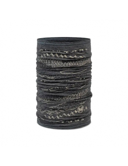 Φουλάρια - Κασκόλ Buff Lightweight Merino Wool Eirik Grey