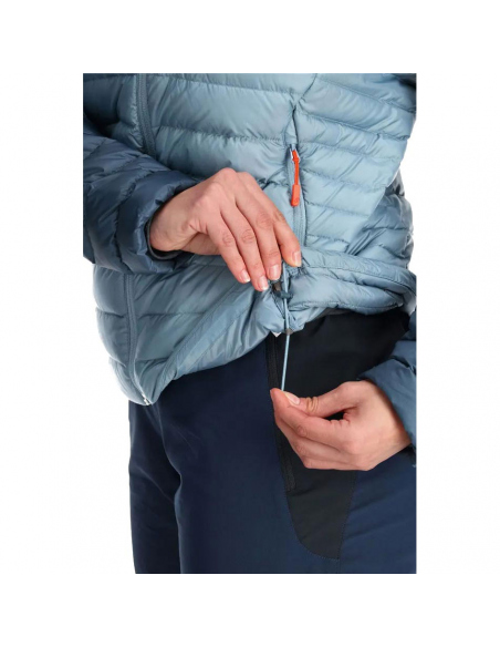 Τζάκετς Rab Women's Microlight Alpine Jacket Steel