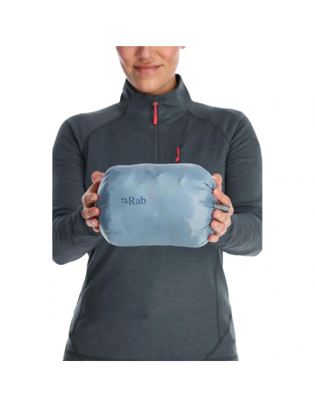 Τζάκετς Rab Women's Microlight Alpine Jacket Steel