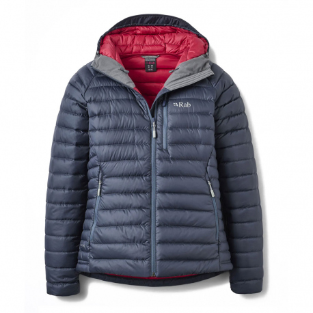 Τζάκετς Rab Women's Microlight Alpine Jacket Steel