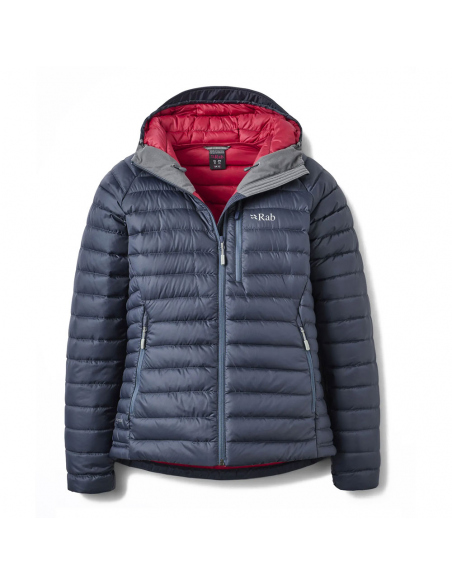 Τζάκετς Rab Women's Microlight Alpine Jacket Steel