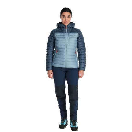 Τζάκετς Rab Women's Microlight Alpine Jacket Mulberry