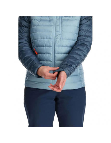 Τζάκετς Rab Women's Microlight Alpine Jacket Mulberry