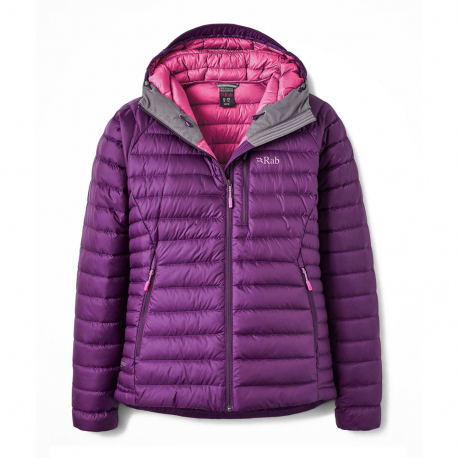 Τζάκετς Rab Women's Microlight Alpine Jacket Mulberry