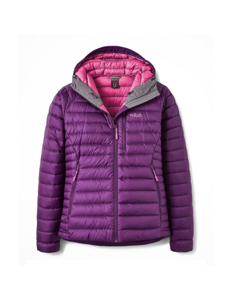Τζάκετς Rab Women's Microlight Alpine Jacket Mulberry