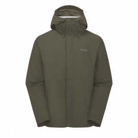 Τζάκετς Rab Men's Downpour Waterproof Jacket Army