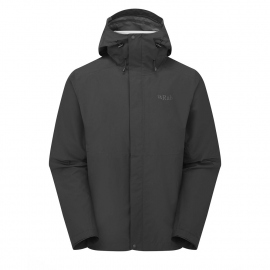 Τζάκετς Rab Men's Downpour Waterproof Jacket Black