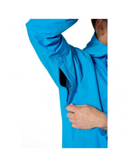 Τζάκετς Rab Men's Downpour Waterproof Jacket Tempest Blue