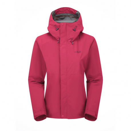 Τζάκετς Rab Women's Downpour Waterproof Jacket Watermelon