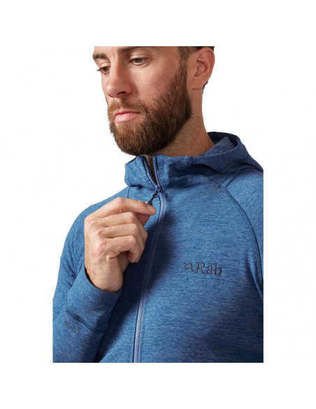 Fleece Rab Men's Nexus Hoody Steel