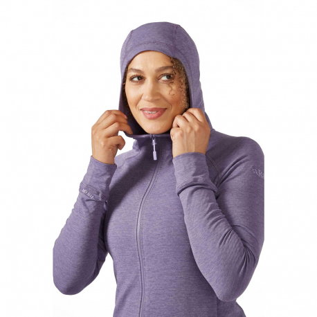 Fleece Rab Women's Nexus Hoody Mulberry