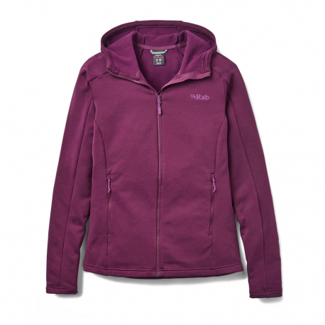 Fleece Rab Women's Covex Hoody Mulberry