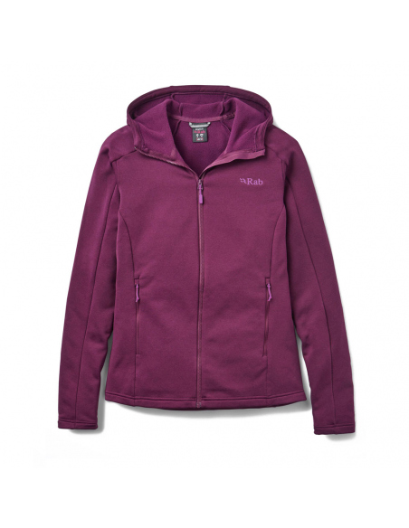 Fleece Rab Women's Covex Hoody Mulberry