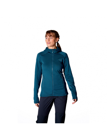 Fleece Rab Women's Covex Hoody Mulberry
