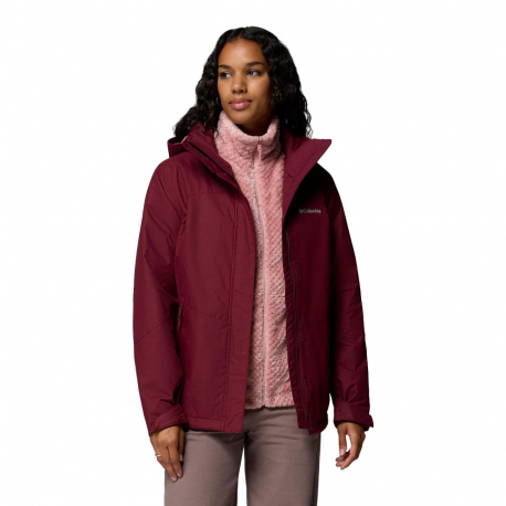 Τζάκετς Columbia Women's Bugaboo III Fleece Interchange Jacket Wine
