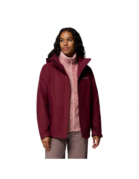 Τζάκετς Columbia Women's Bugaboo III Fleece Interchange Jacket Wine