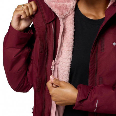 Τζάκετς Columbia Women's Bugaboo III Fleece Interchange Jacket Wine