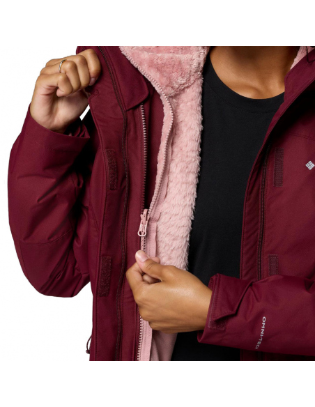 Τζάκετς Columbia Women's Bugaboo III Fleece Interchange Jacket Wine