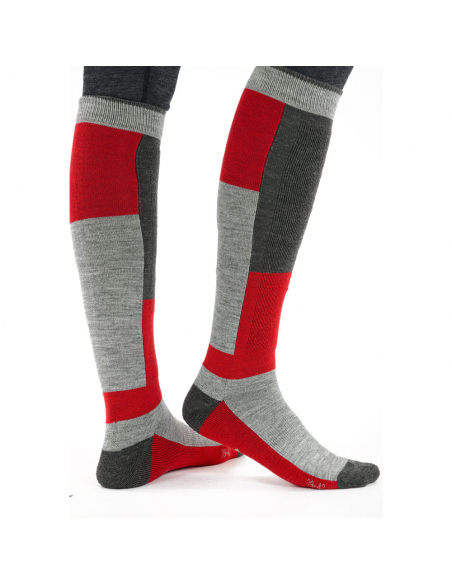 Κάλτσες Corsicana Unisex Ski Socks True Red