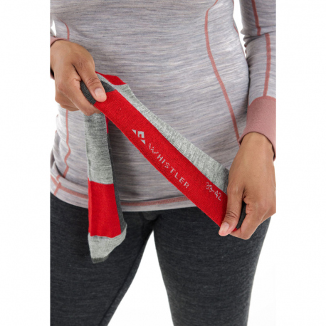 Κάλτσες Corsicana Unisex Ski Socks True Red