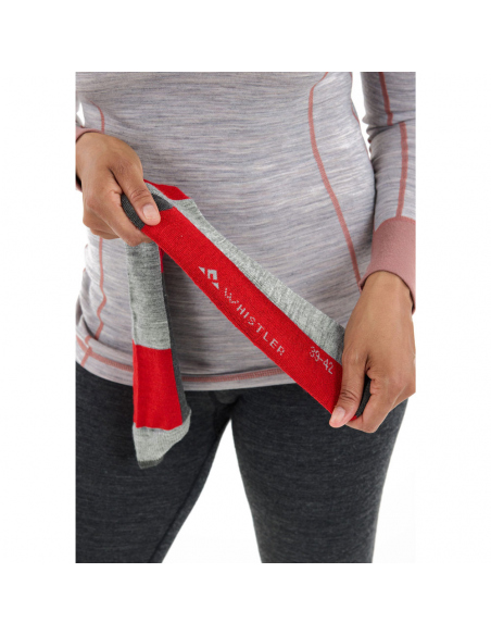 Κάλτσες Corsicana Unisex Ski Socks True Red 2-pcs