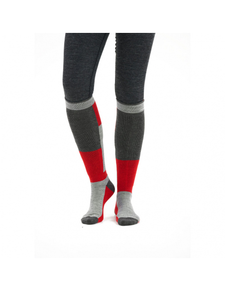 Κάλτσες Corsicana Unisex Ski Socks True Red