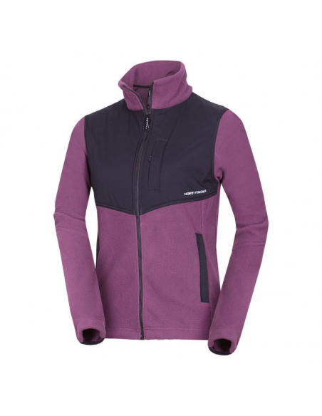 Fleece Northfinder Women's Hilary Fleece Jacket Plum